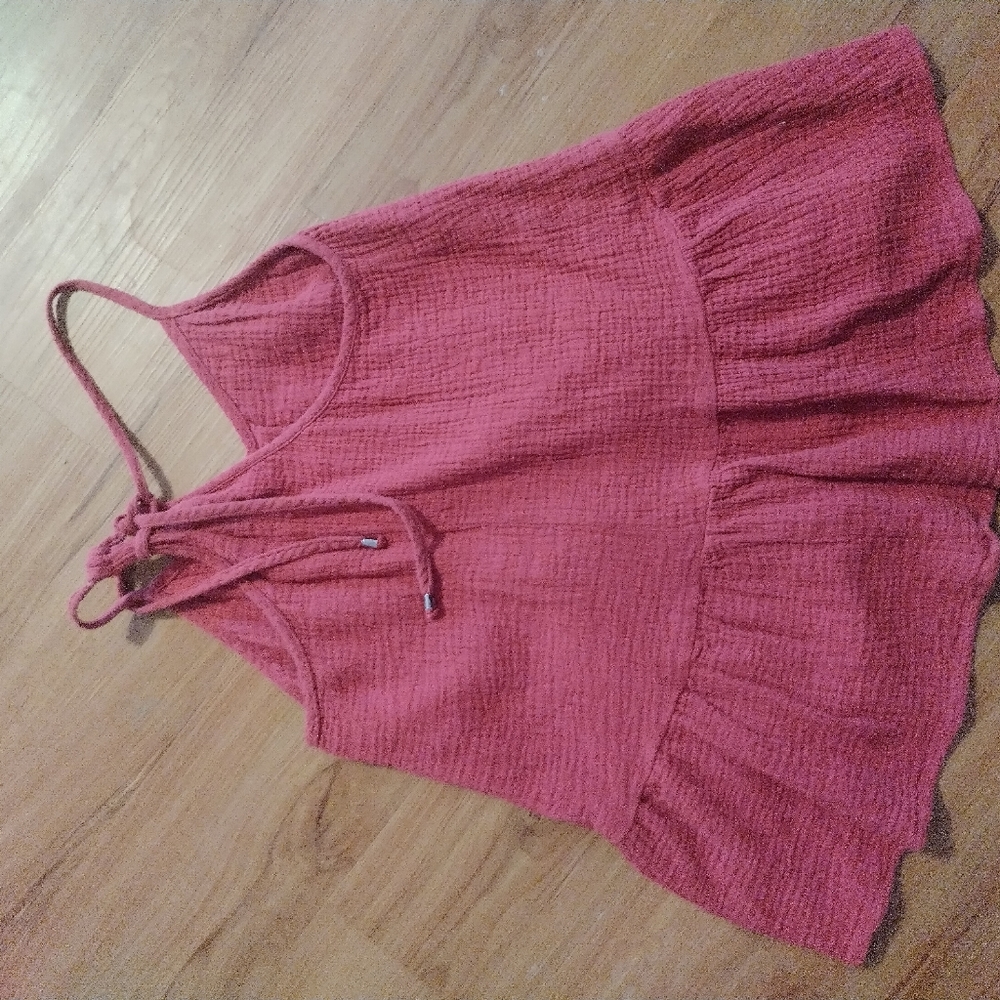 Hippie style flowy string tank tops three tank tops selling as set